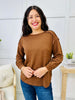 REG/CURVY Softly Stitched Pullover- Multiple Colors!