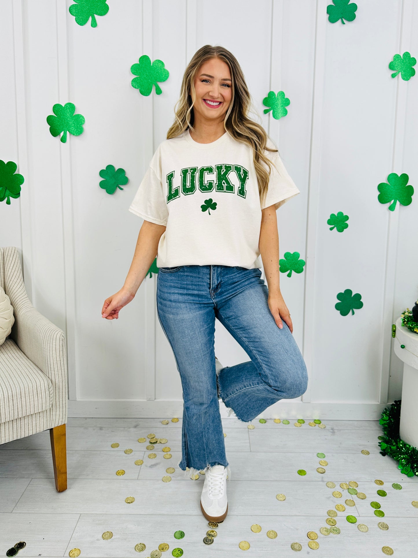 Vintage Lucky Graphic Tee