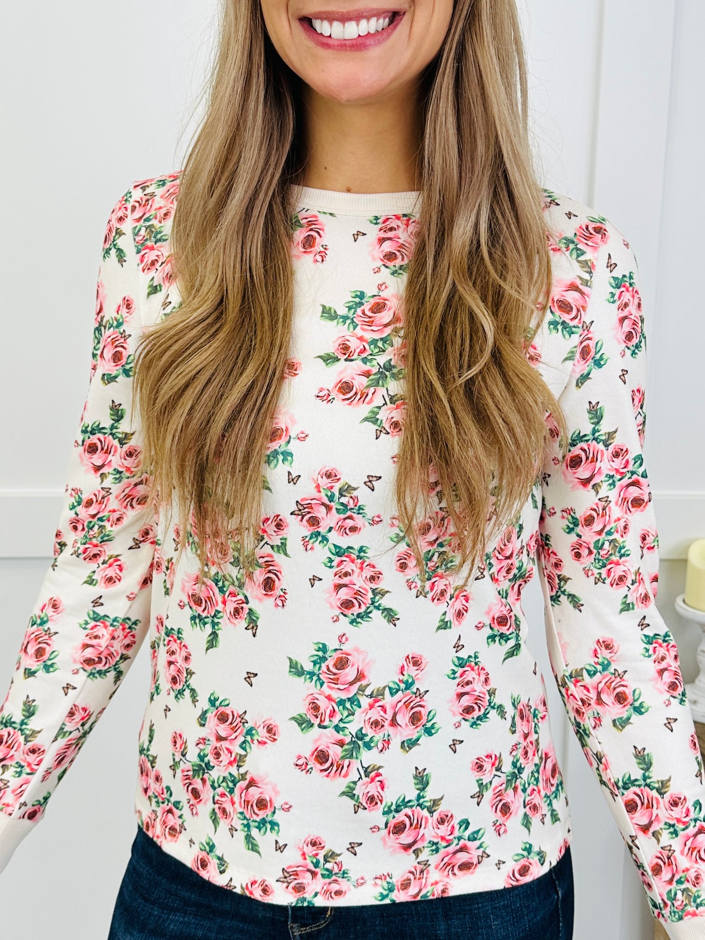 Blooming Romance Top