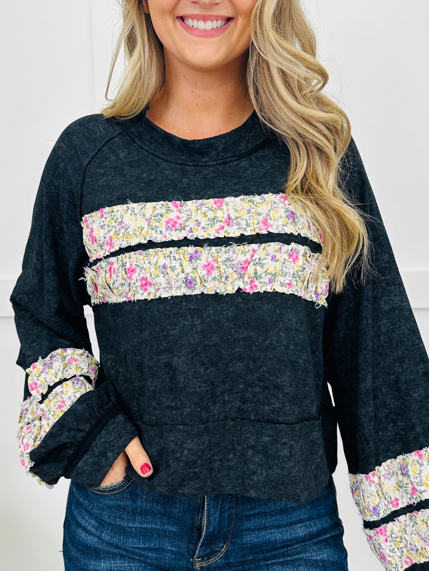 Stay In Style Sweater in Black