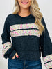 Stay In Style Sweater in Black
