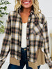 Driftwood Trails Flannel In Brown