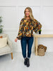 Cider Bloom Top in Burnt Orange