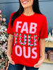 REG/CURVY Fabulously Festive Graphic Tee