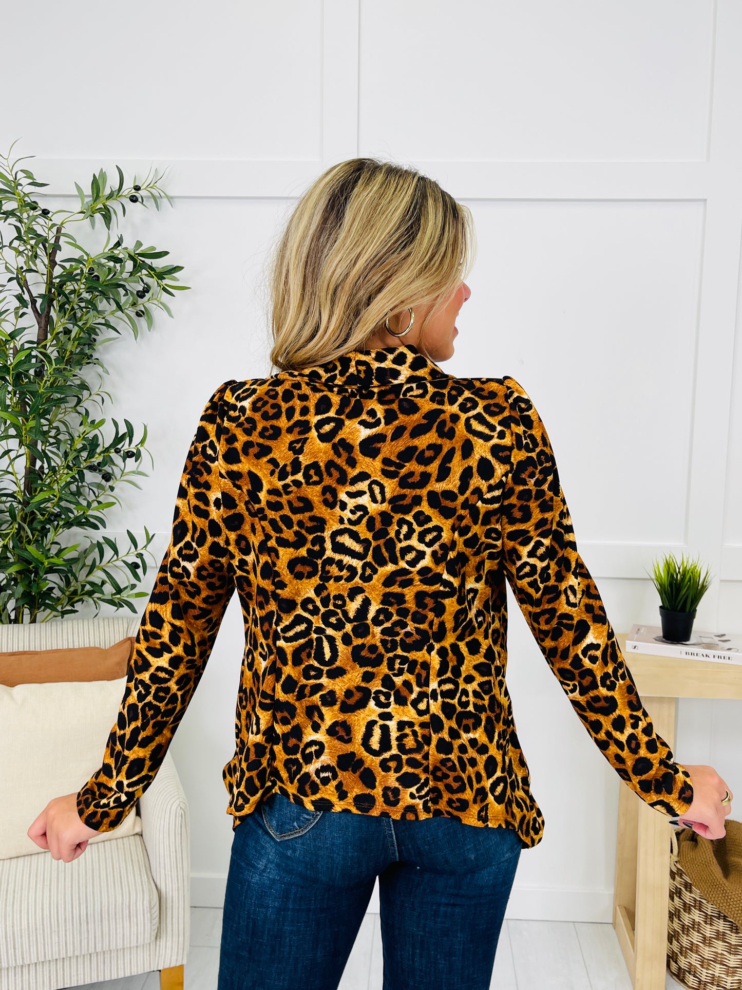 Spotted Sophistication Blazer