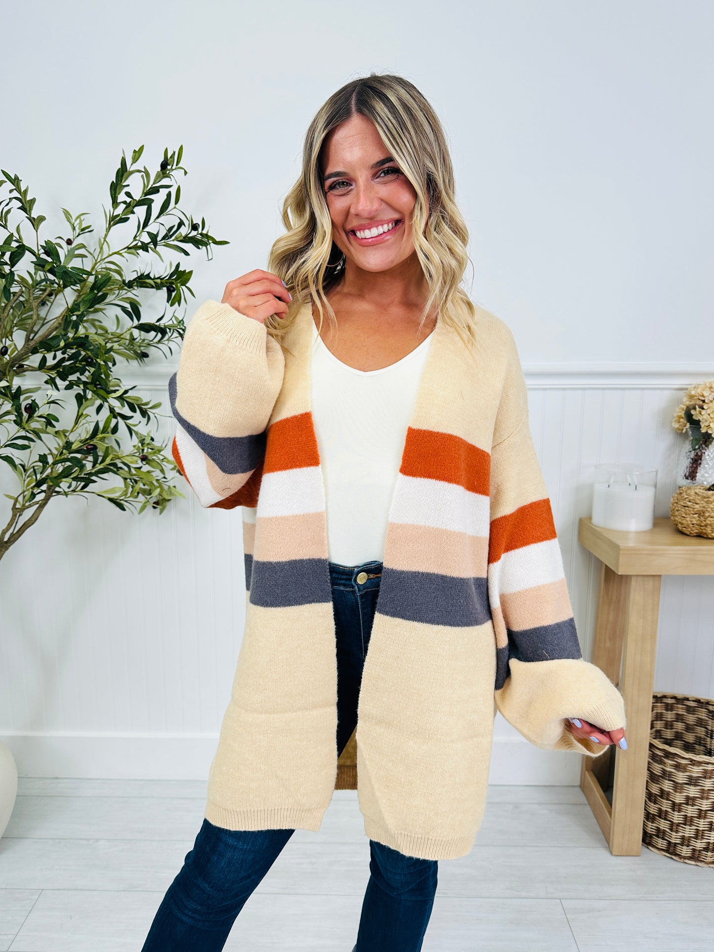 Sunset Stripes Cardigan
