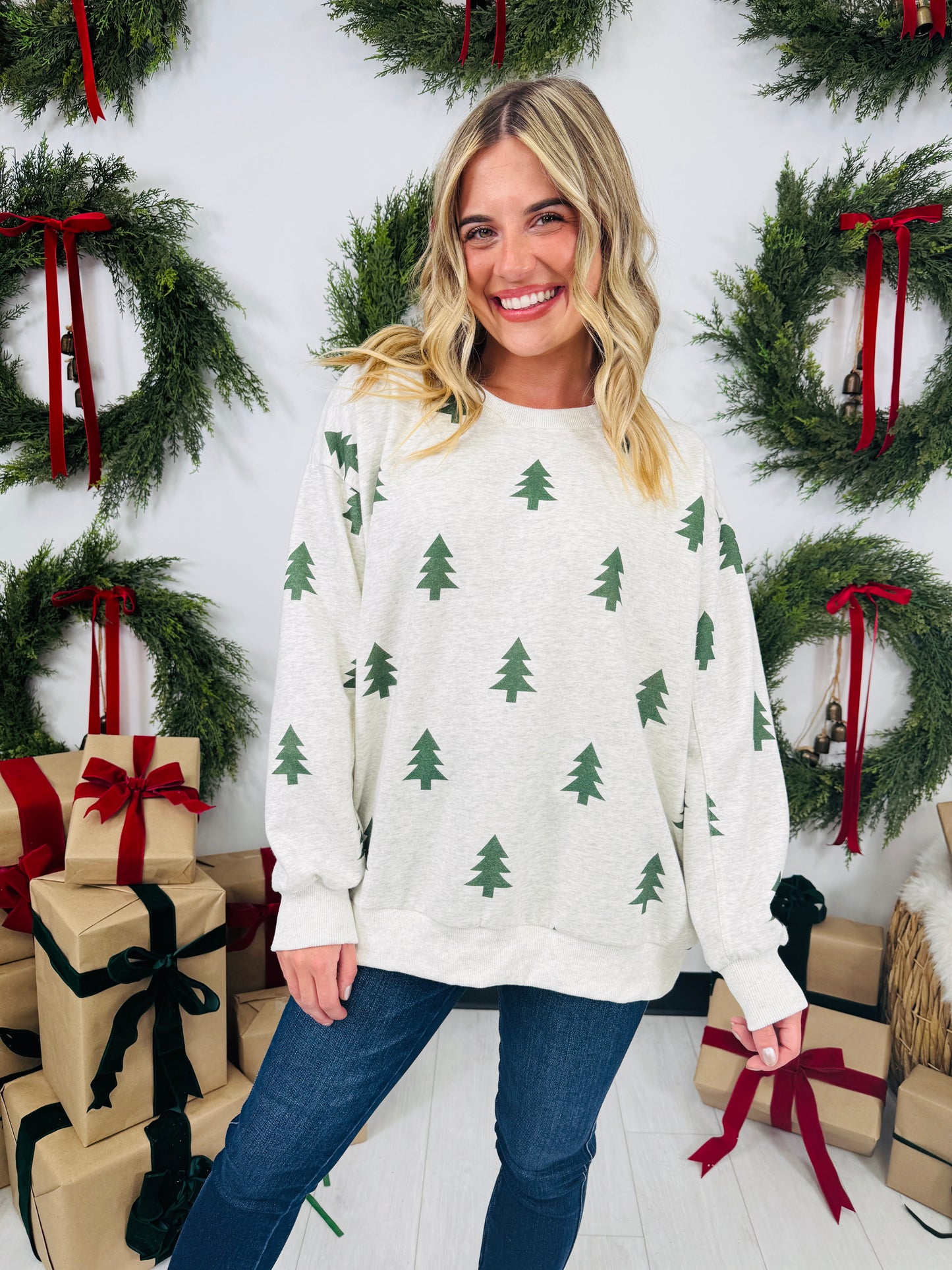 Evergreen Everything Crewneck