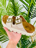 Seaside Stride Sandals In Natural