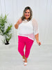 Judy Blue Pretty In Pink Slim Fit Jeans in Reg/Curvy