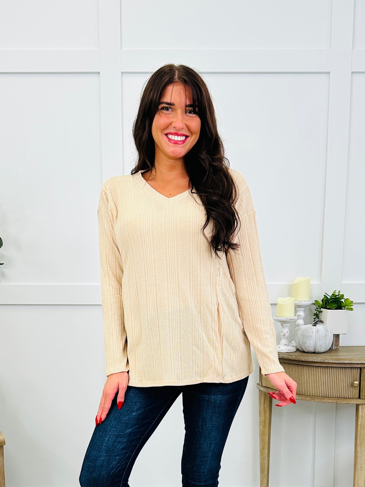 The Laid Back Love Top In Multiple Colors