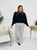 Judy Blue Gorgeous In Grey Retro Wide Leg Jeans