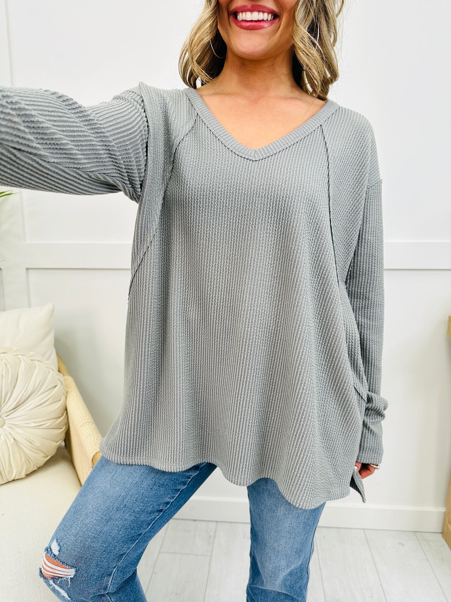 REG/CURVY Cozy and Corded Top - Multiple Colors!