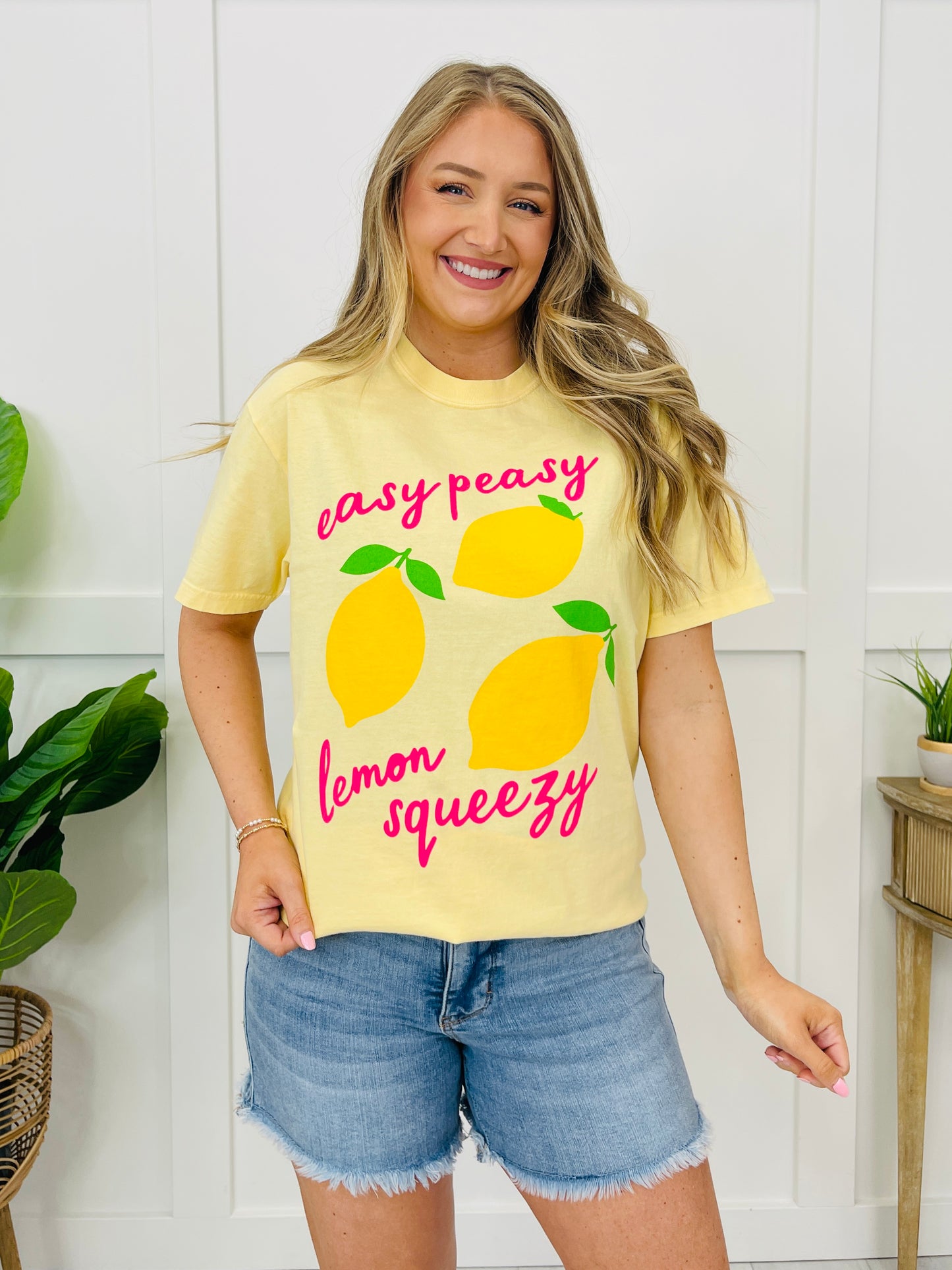 Easy Peasy Lemon Squeezy Graphic Tee