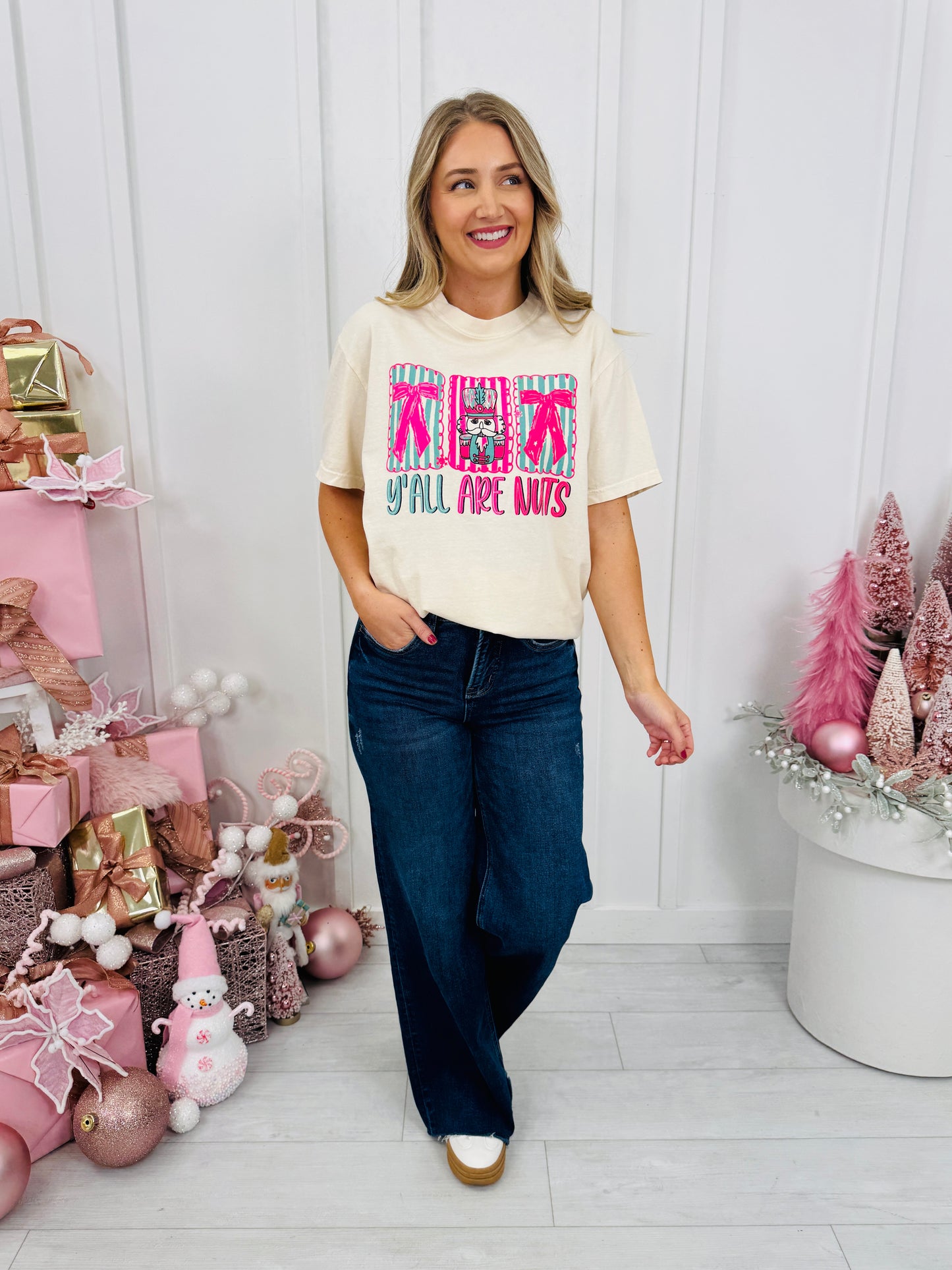 Yall Are Nuts Graphic Tee