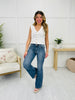 Judy Blue Flare For It Tinted Flare Jeans