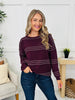 Threaded Hearts Sweater- Multiple Colors!
