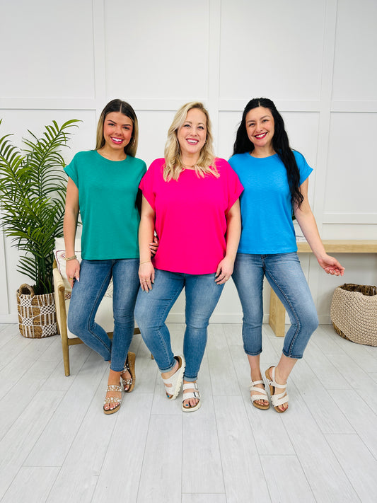 DOORBUSTER! Carefree Classic Top- Multiple Colors!