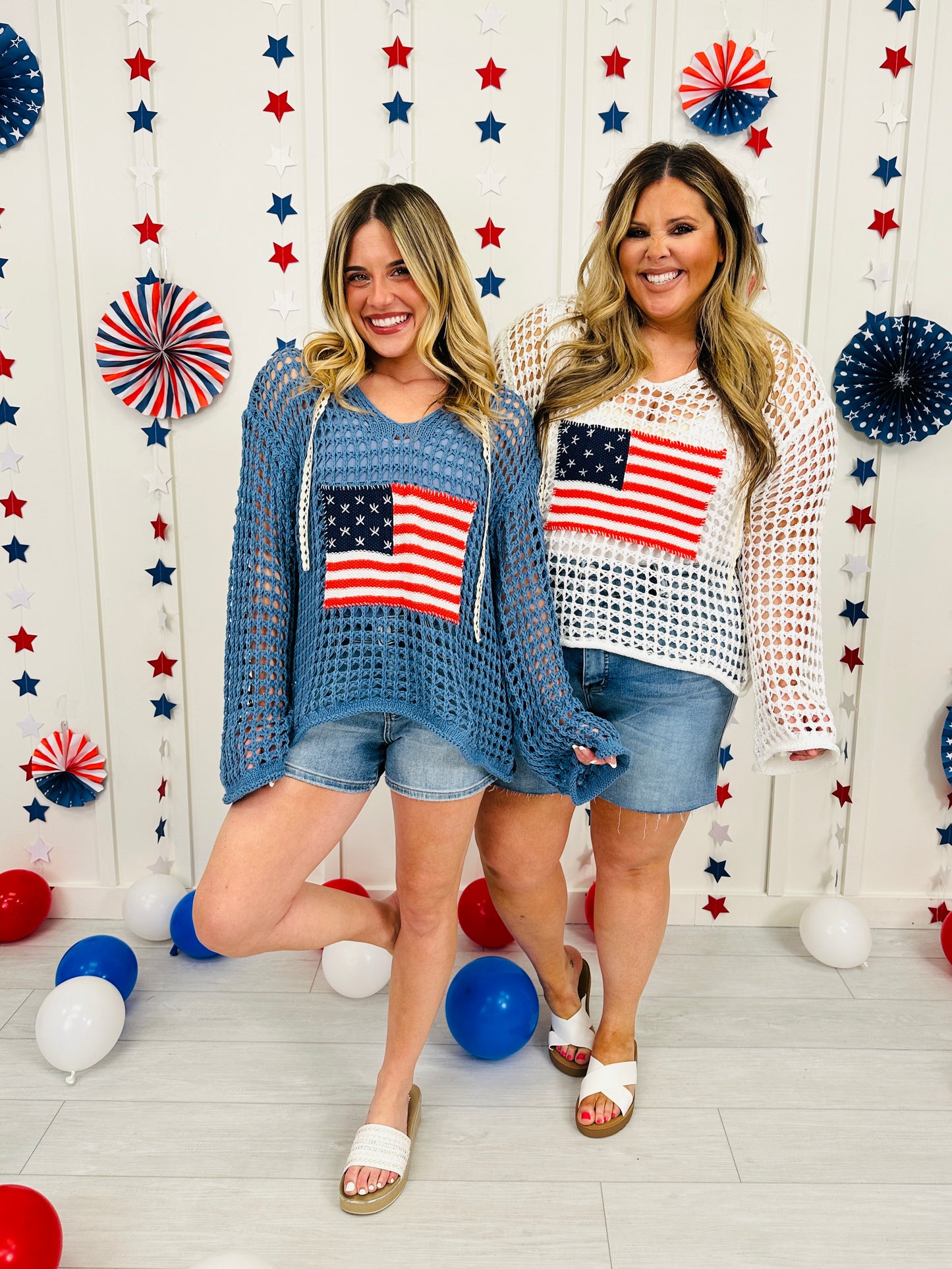 Star Spangled Sweetheart Top In Multiple Colors