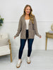 Just One More Layer Cardigan in Dark Taupe