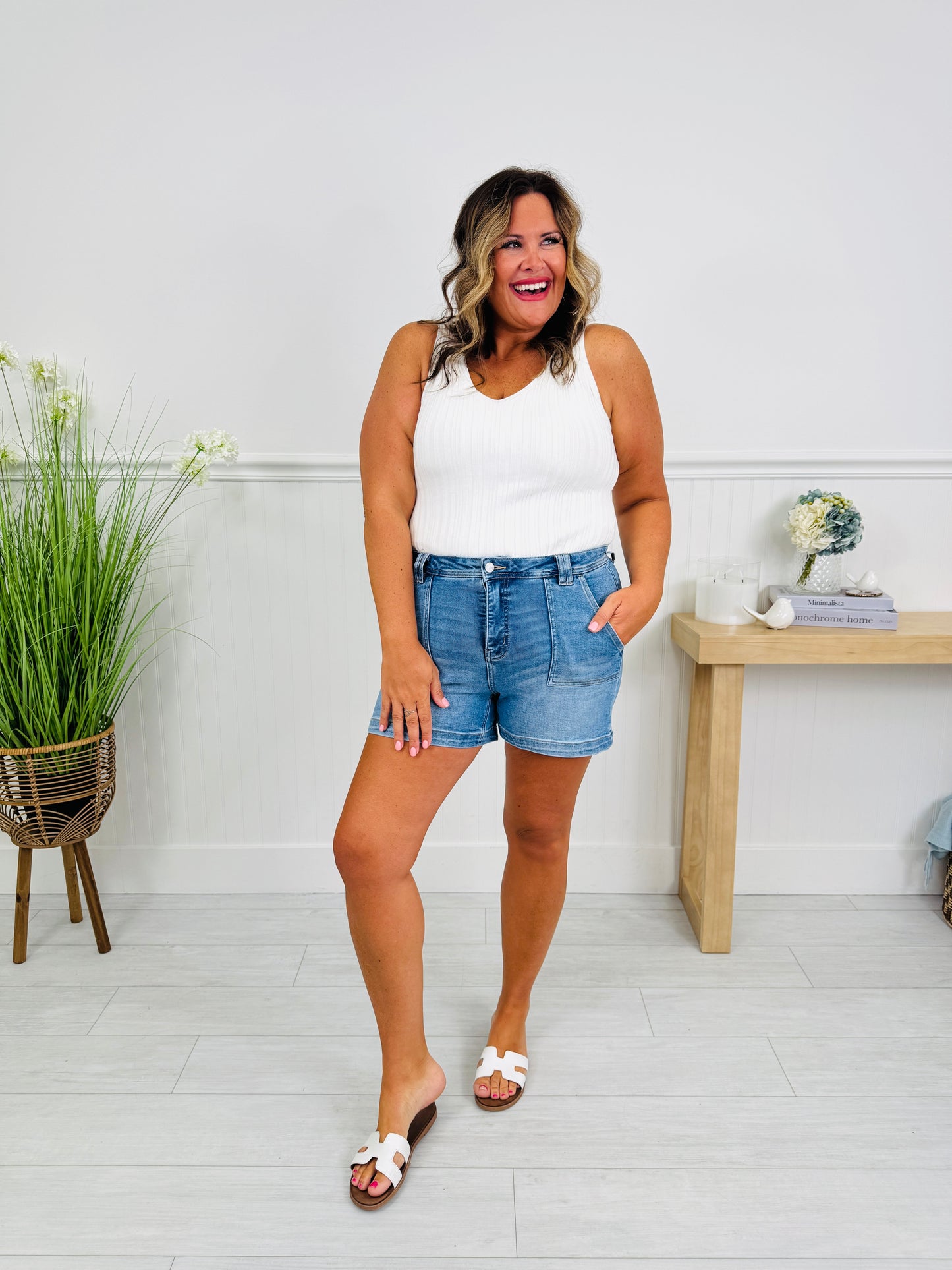 Relaxed and Ready Tummy Control Relaxed Fit Shorts