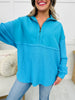 MOCO Exclusive The Perfect Mix Pullover In Aqua