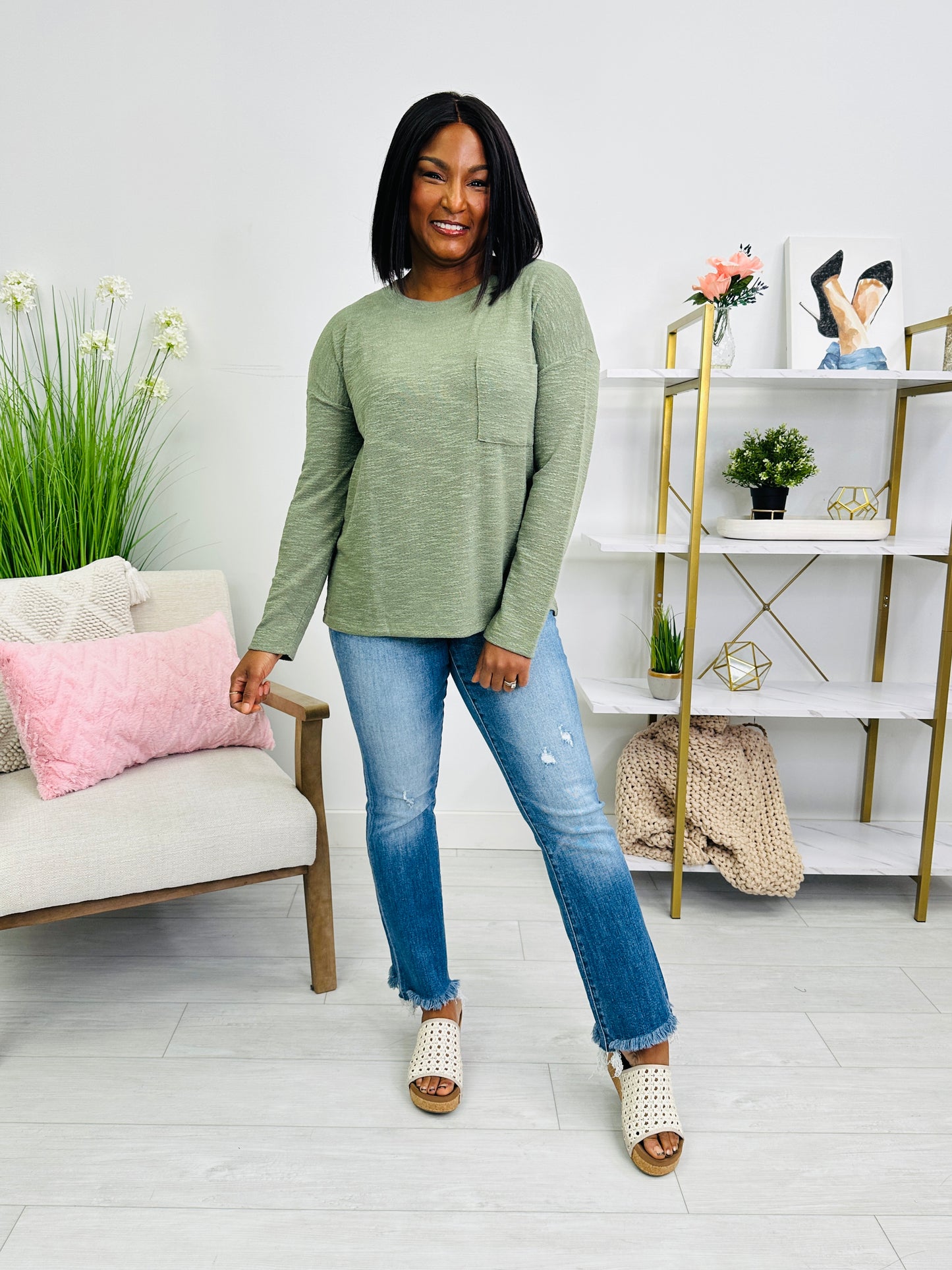 A Quiet Kind of Cozy Top In Multiple Colors