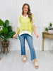 Open Weave V-Neck Top