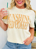 Sunshine & Iced Coffee Graphic Tee- Multiple Colors!