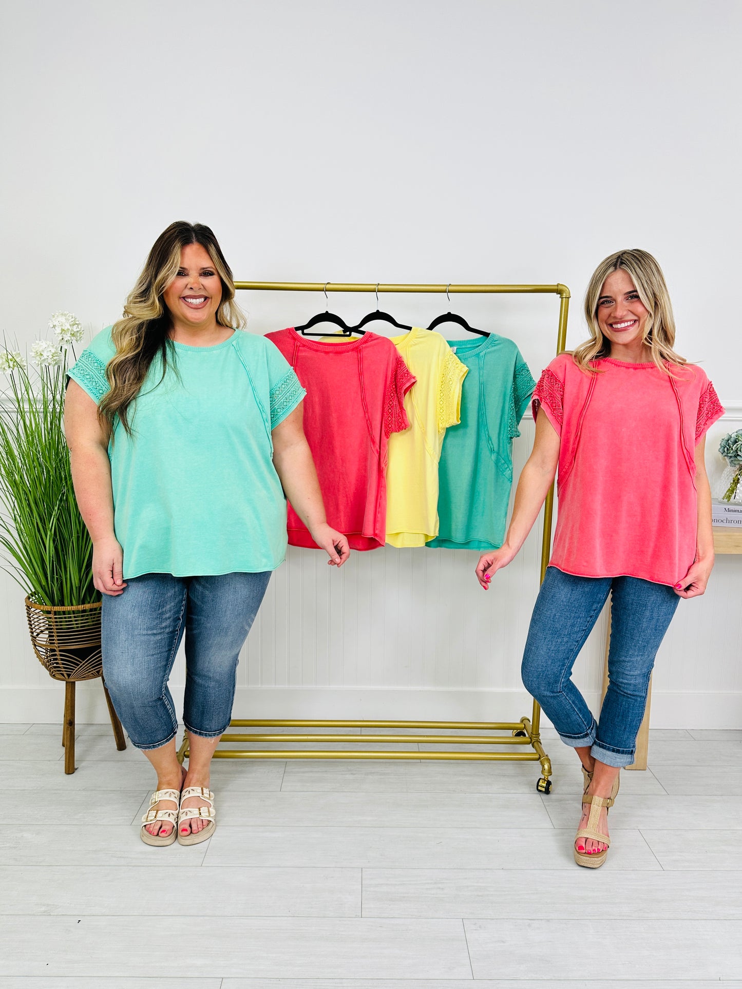 Crochet Charm Top in Multiple Colors