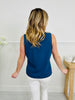 Delightfully Denim Tied Top