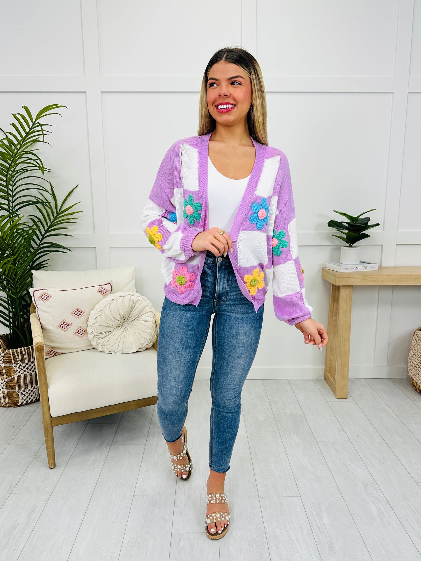 Happy Go Floral Cardigan