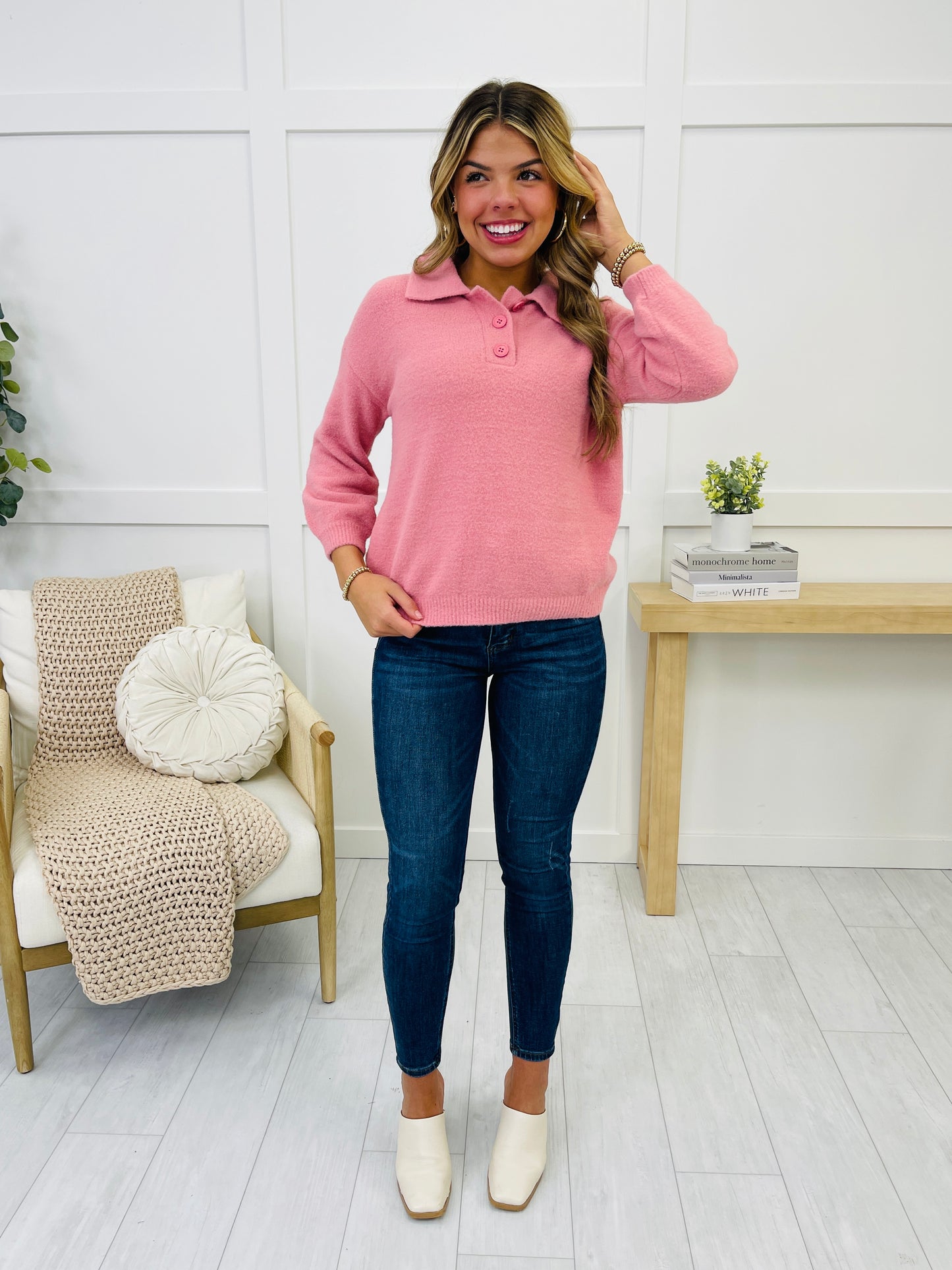 Let's Stay In My Comfort Zone Sweater- Multiple Colors!