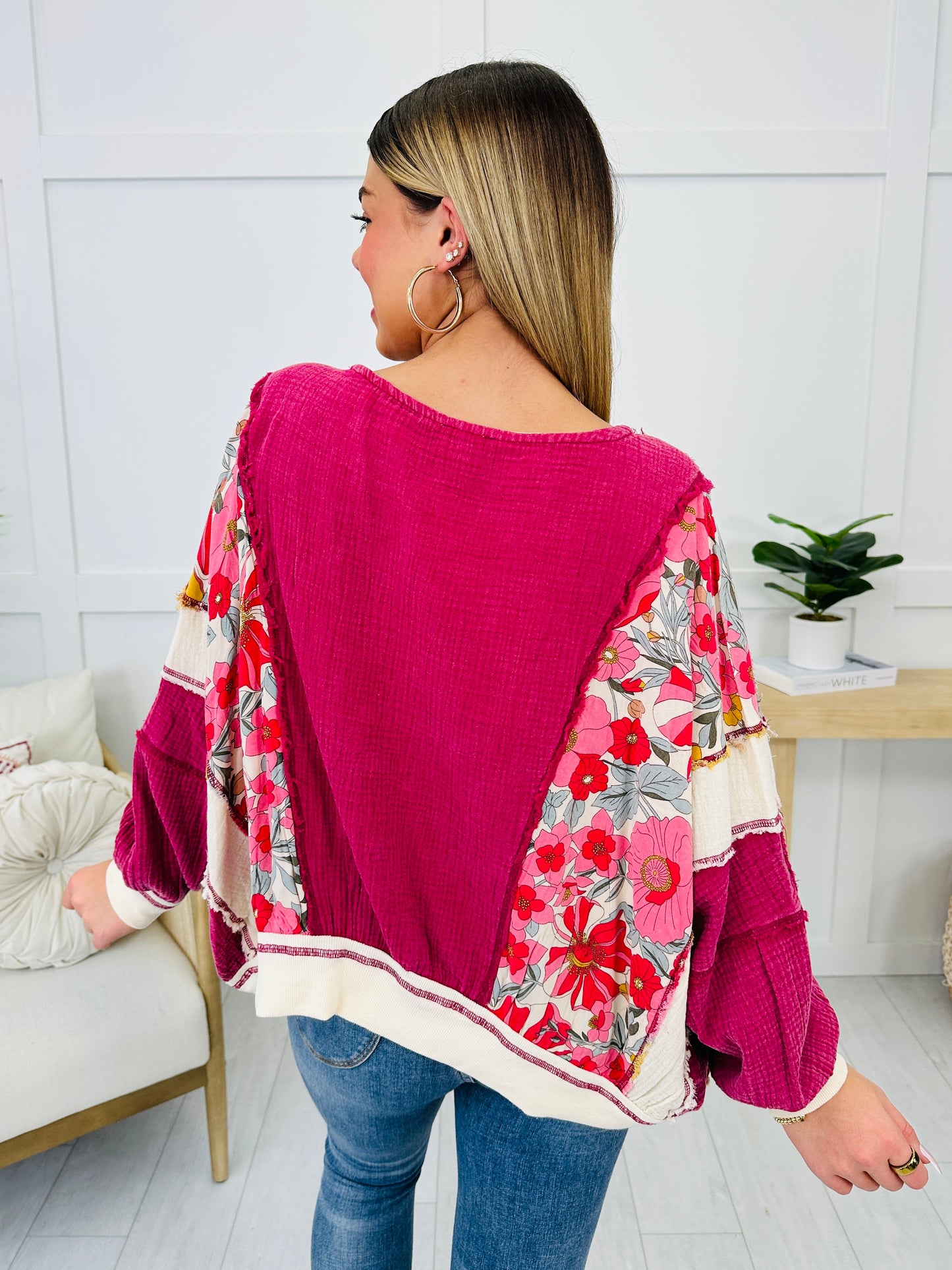 Petal In Play Pullover