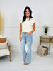 Made You Look Tummy Control Flare Vintage Wash Jeans