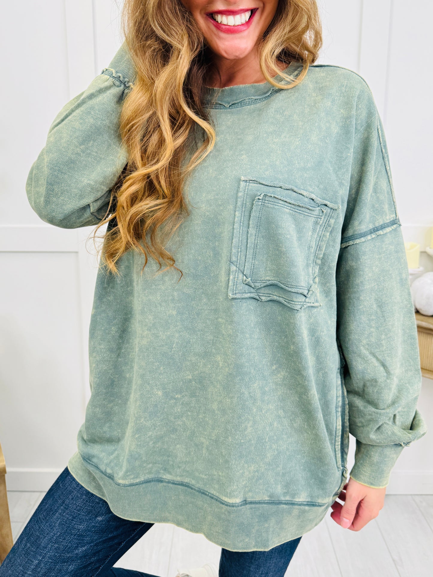 Weekend Wash Pullover In Multiple Colors