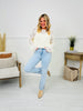 Crush On The Cuff Tummy Control Mom Jeans