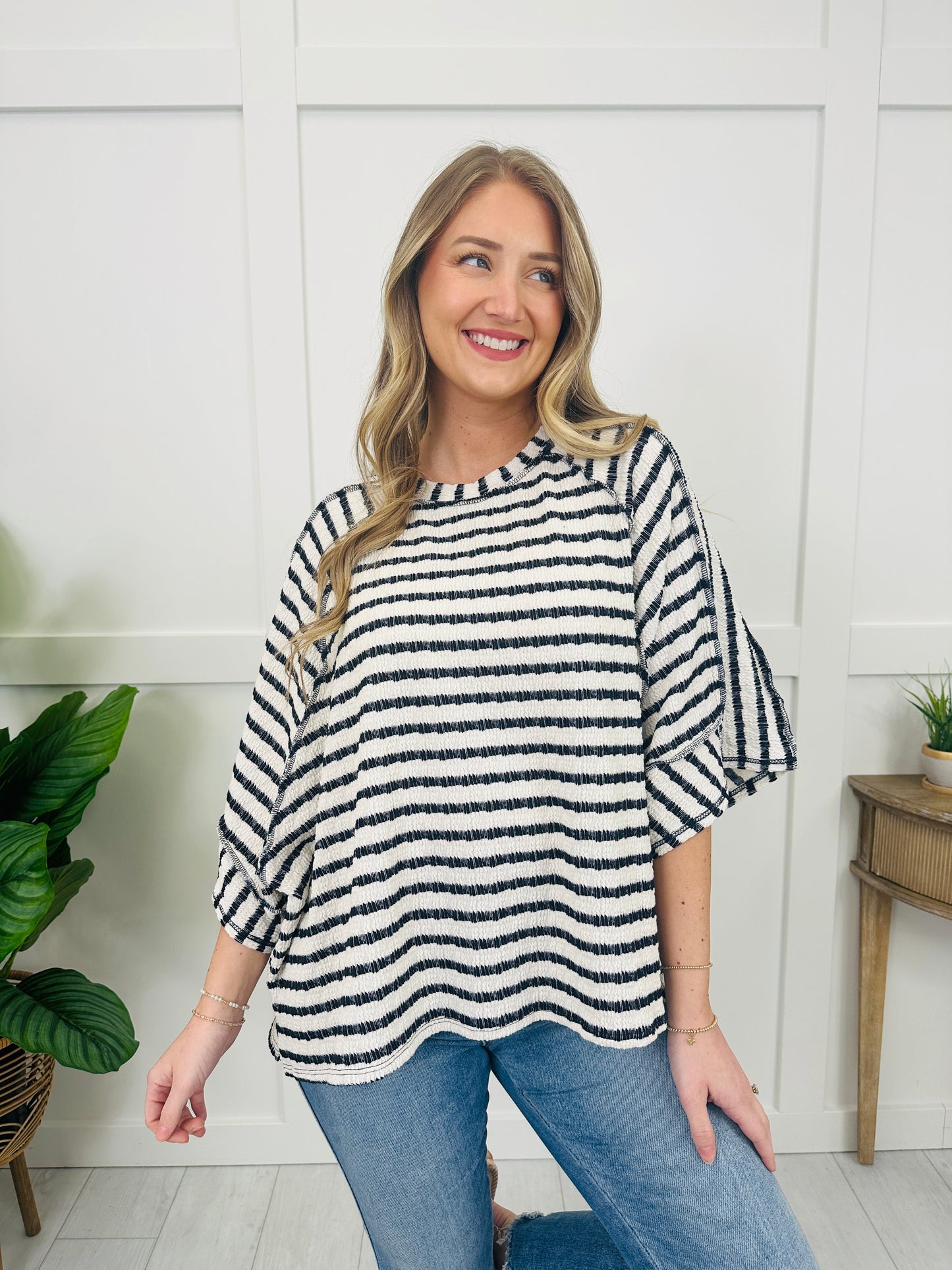 All Day Favorite Top In Navy