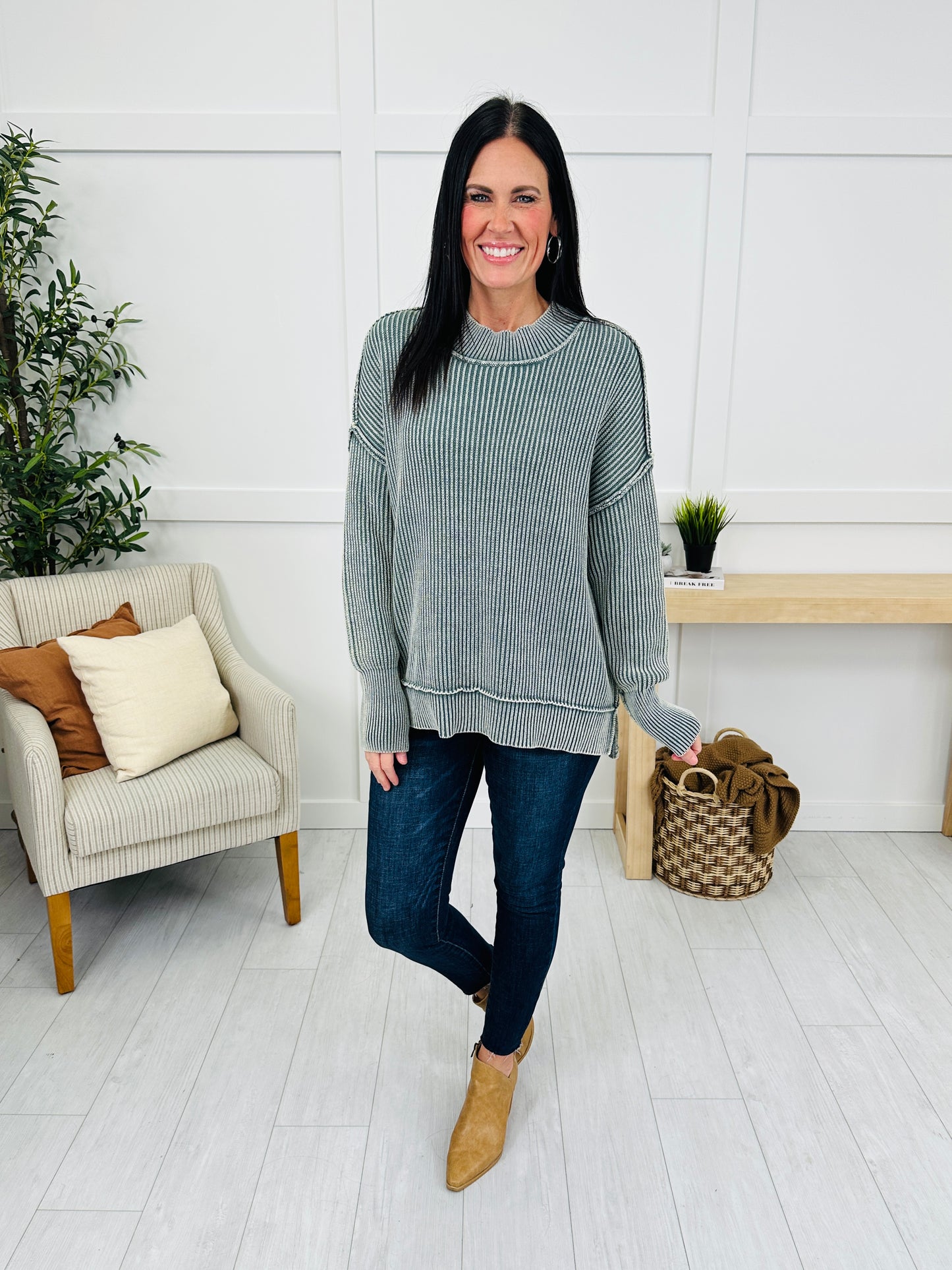 First Chill Feeling Sweater- Multiple Colors!