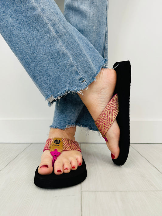 Pink Paradise Flip Flops