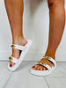 The Polished Pair Sandals In White