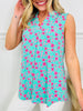 Sunshine Energy Top in Key West Print