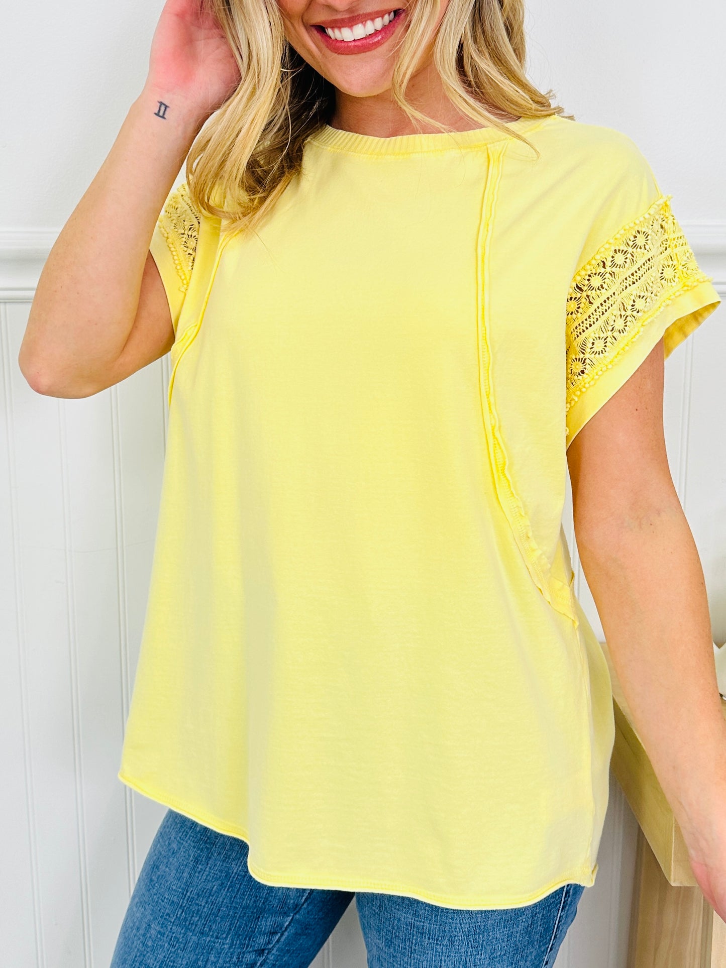 Crochet Charm Top in Multiple Colors