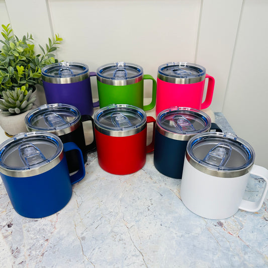 Travel Mug- Multiple Colors!