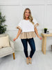 Falling For Gingham Top