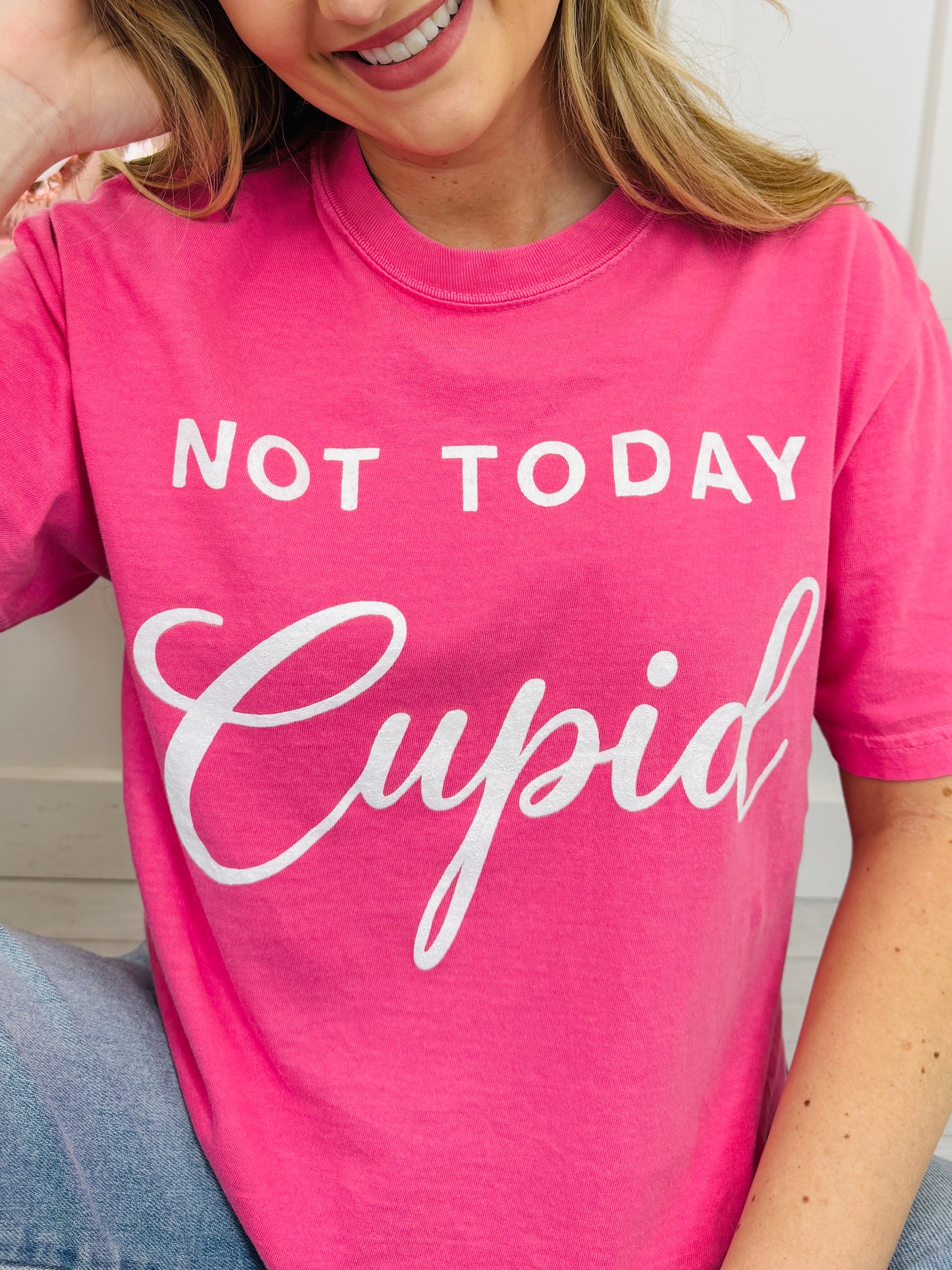 Not Today Cupid Graphic Tee