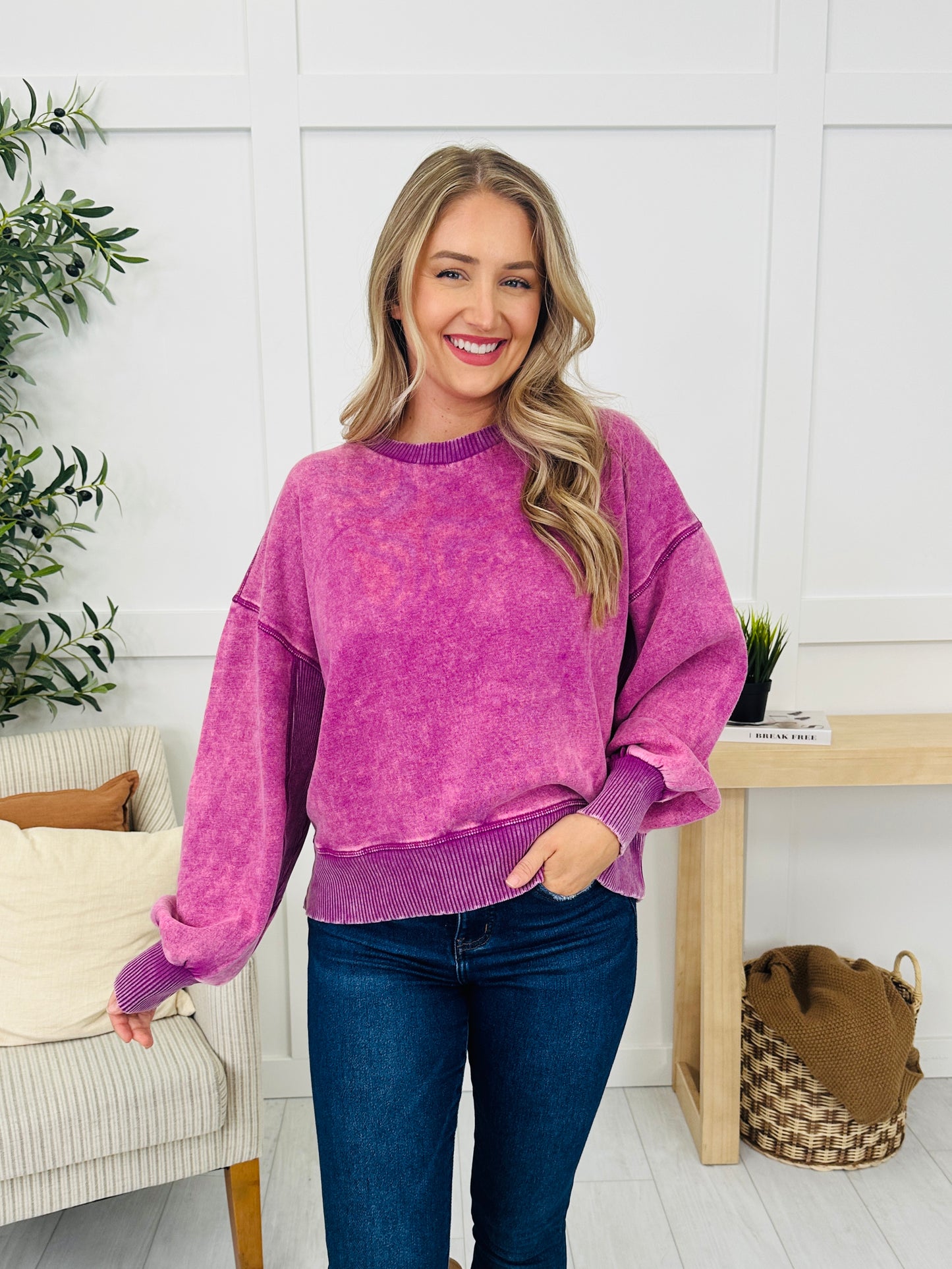 DOORBUSTER! Fade Into Cozy Pullover- Multiple Colors!
