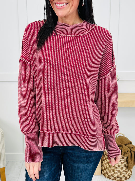 First Chill Feeling Sweater- Multiple Colors!