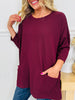 Easy On Repeat Top In Multiple Colors