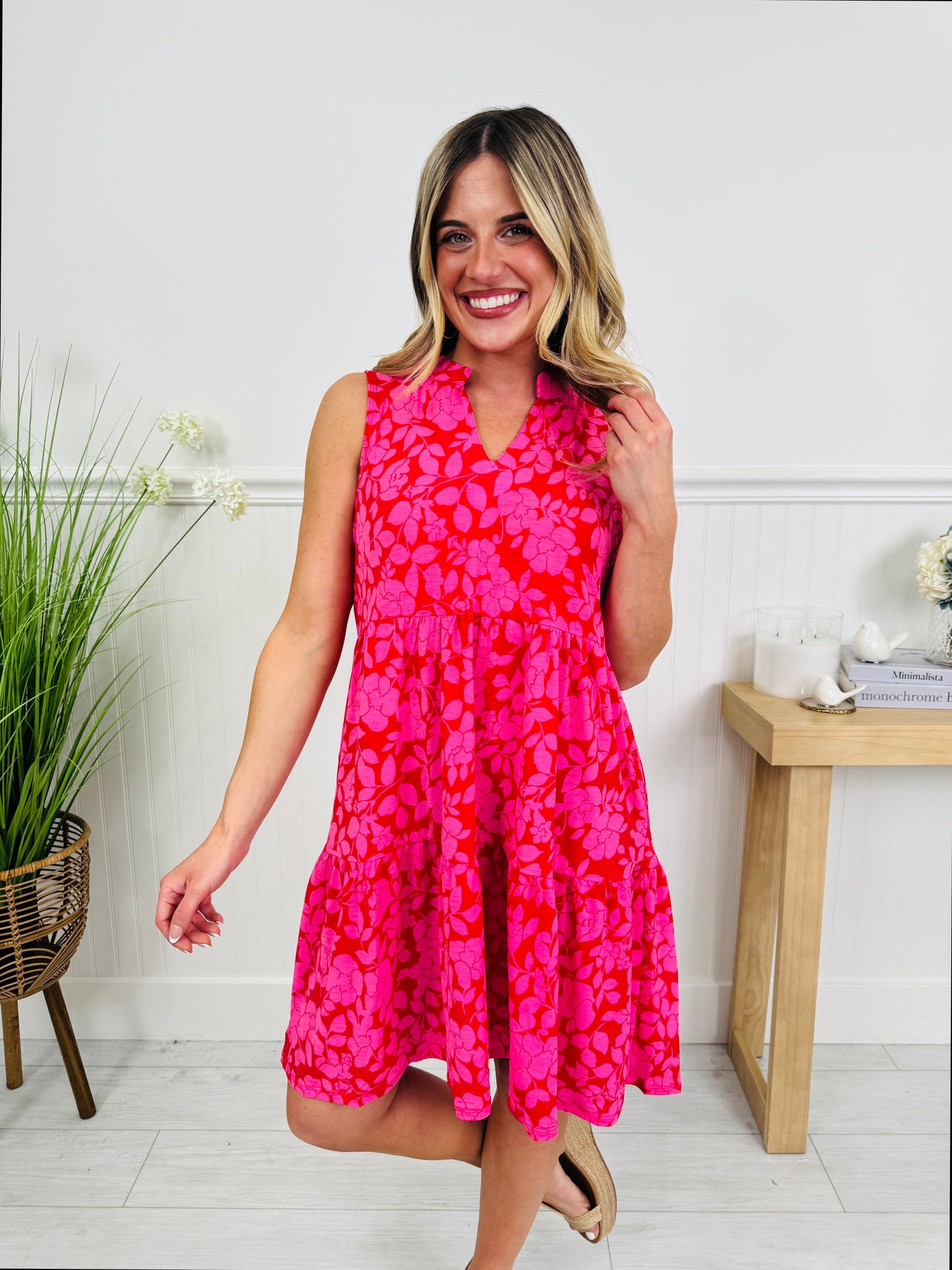 Stay Sunny Dress in Palm Springs Print