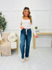 Judy Blue Tied and True Drawstring Wide Leg Jeans in Reg/Curvy